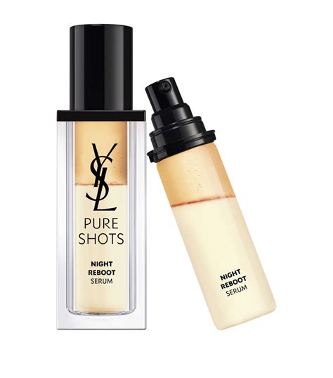 siero ysl|PURE SHOTS NIGHT REBOOT SERUM .